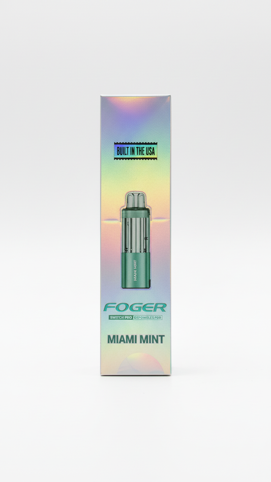 Foger Switch Pro 30000 Puffs 5% Nic 19ML Disposable Pod 5CT/Display