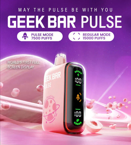 Geek Bar Pulse 15000 Puffs 5% Nic 16ML Disposable 5CT/Display