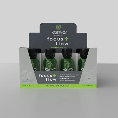 Kanva Focus + Flow Cava Shots 12CT/ Display ( 2 OZ )
