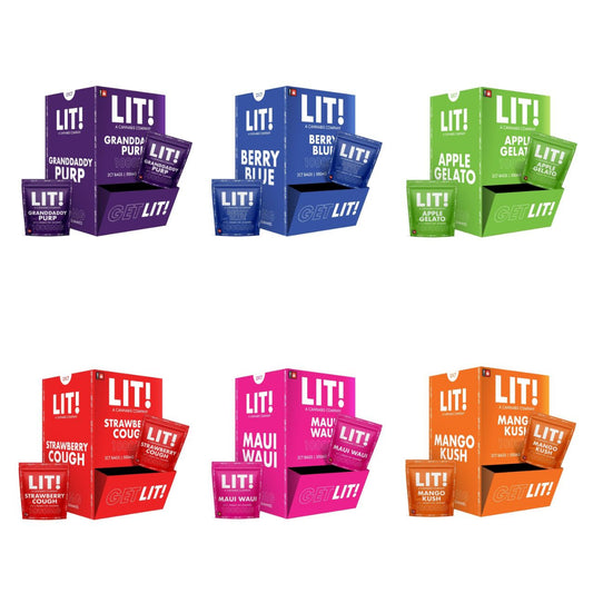 Diamond Lit 2CT Bags/ 500MG Per Gummy THC-A Gummies