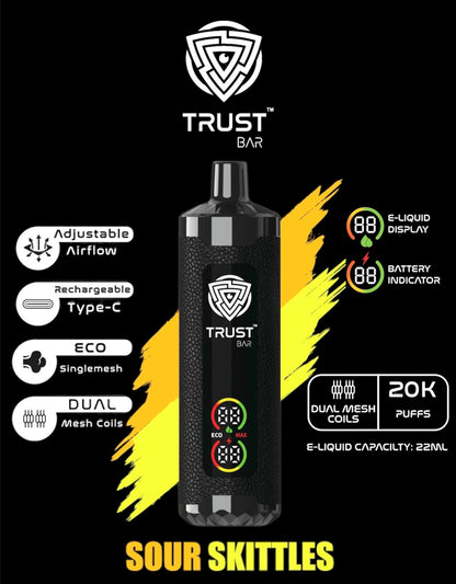 Trust bar 20000 Puffs 22 ML