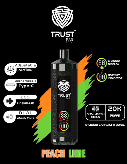 Trust bar 20000 Puffs 22 ML