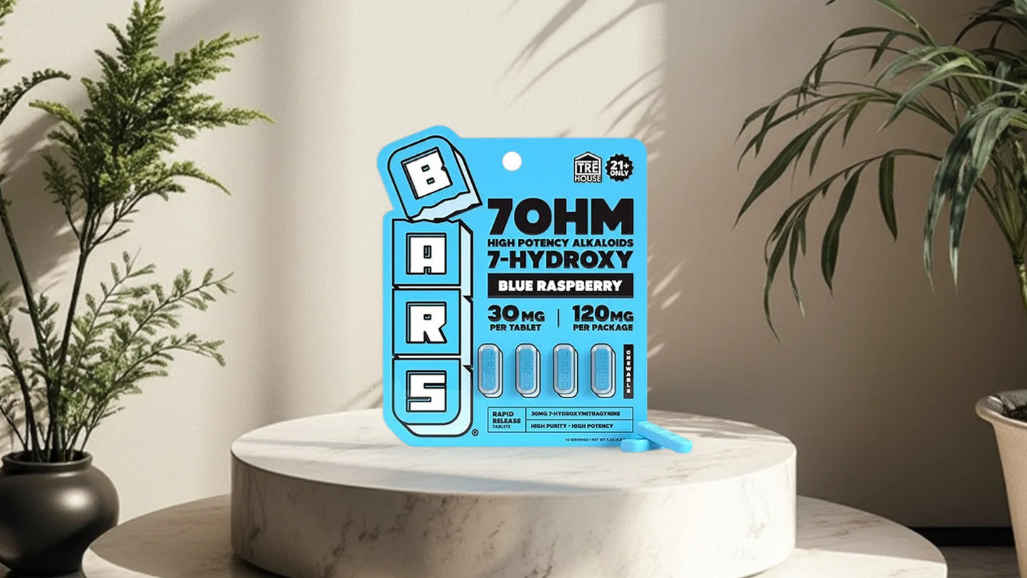 Bars X Tre House 7-OHM 120mg 4PK/10CT Display