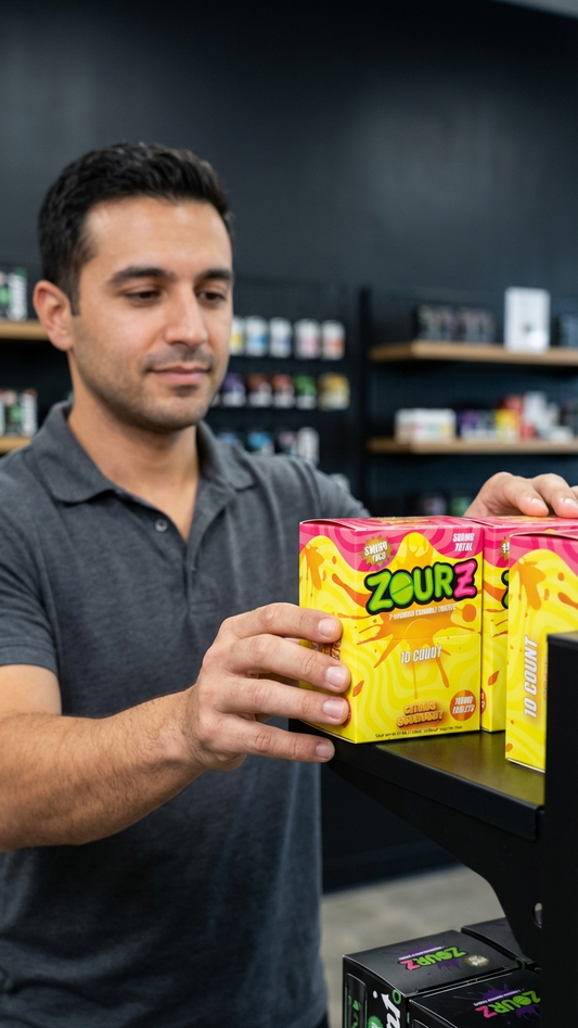 ZourZ 7-Hydroxy 5CT Chewable Tablets ( Display Of 10 / 500MG )